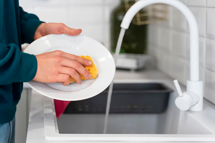 Как быстро прочистить раковину на кухне